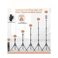thumbnail image 3 of 10 Inch Selfie Ring Light With Tripod Stand, 3 of 5