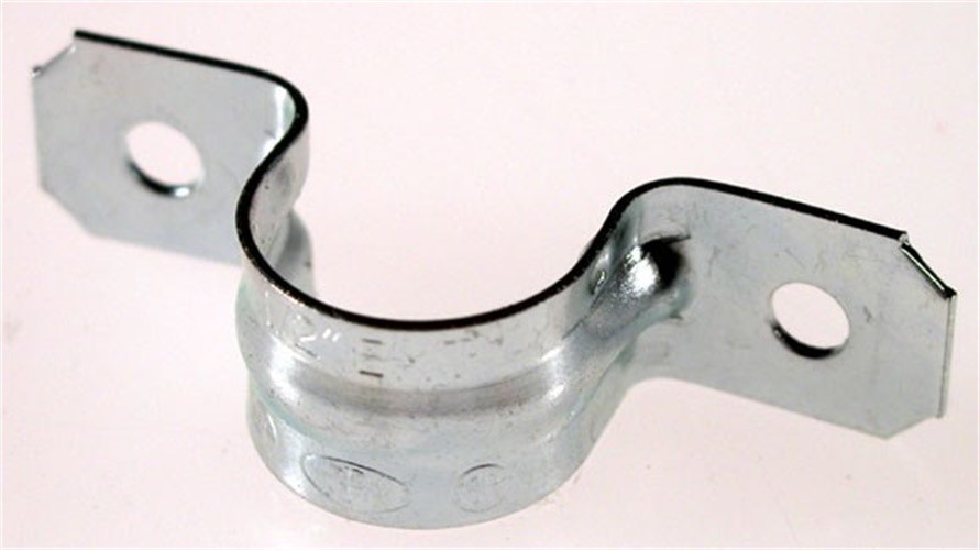 Halex E780 1/2 In. Standard Fitting 2-Hole Electrical Metallic Tube Emt Straps 4 Pack - View #10