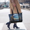 thumbnail image 4 of FORMRS Laptop Tote Bag for Women with 15.6" Computer Compartments Handbag, Crystal Moon, 4 of 7