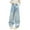 1-Blue1144, variant on Kiijoy Girls Baggy Jeans Cute Dog Embroidery Loose Straight Leg Denim Pants, Sizes 5-14
