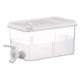 thumbnail image 1 of Cateissary Clear Cool Water Bucket with Faucet Plastic Kitchen Gadgets for Home Parties  Cocina y Comedor 3L, 1 of 1