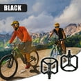 thumbnail image 5 of Motoforti 1Pair Mountain Bike Pedals Non-Slip Bike Pedals Platform Bicycle Flat Pedals 9/16" Black, 5 of 7