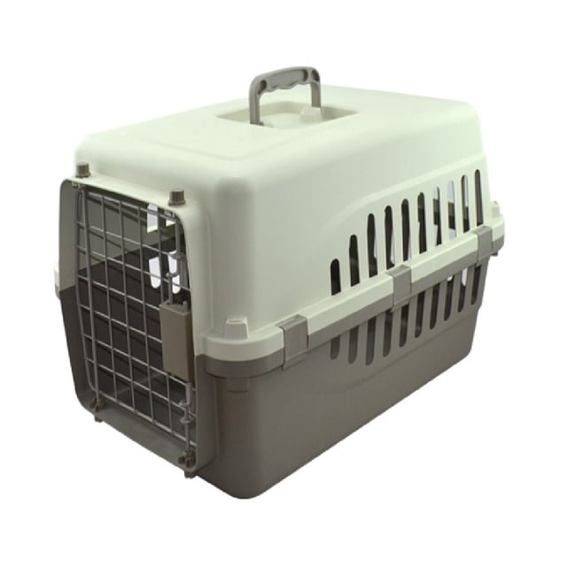 Transportadora Spc-450 Puerta Metálica Perro Gris Sunny Sunny SPC-450