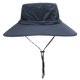thumbnail image 2 of Sombrero para el sol para hombres y mujeres, sombrero de pescador de ala ancha impermeable, sombrero boonie plegable para pescar, hacer senderismo, ir al jardín o a la playa, 2 of 5