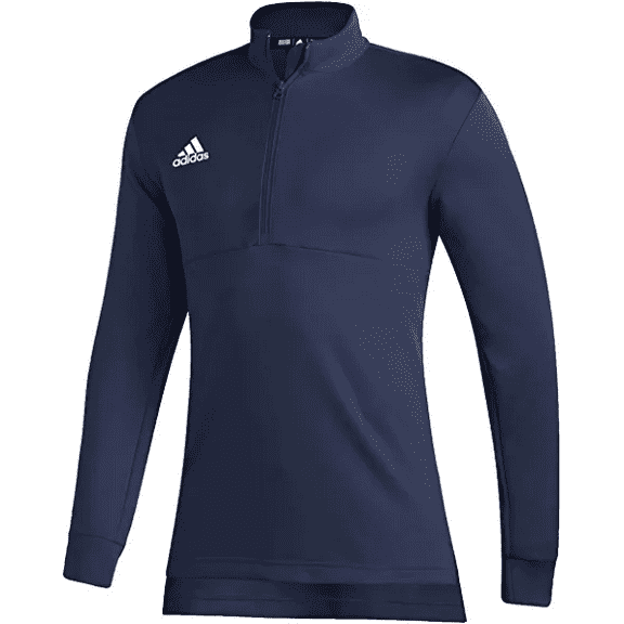 FT3328 Adidas Team Issue 1/4 Zip Pullover Team Navy Blue/White 4XL