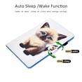 thumbnail image 4 of Allytech Galaxy Tab S5e 10.5 Case 2019 T720 T725 T727 Tablet Cover, Cat Slim Kickstand Sleeve with Pencil Holder Auto Sleep/Wake Sleeve Card Slot Case for Samsung Galaxy Tab S5e 10.5 Inch,Cat, 4 of 8