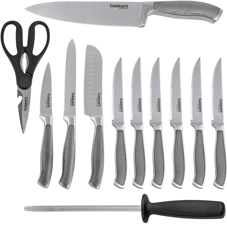 Cuisinart 6- Piece Graphix Collection Steak Knives, Stainless Steel