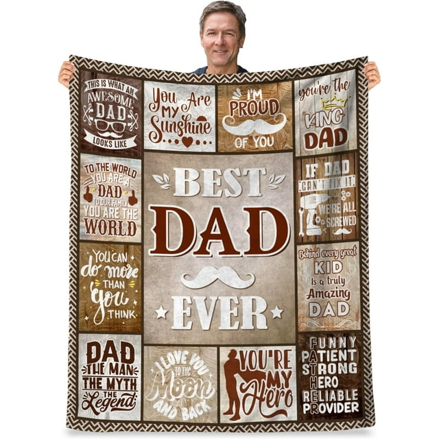 LHSHID Gifts for Father in Law Father in Law Birthday Gift Father in Law from Daughter in Law for Father in Law 60x80in