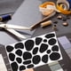 thumbnail image 2 of 6 sábanas de calcomanías creativas de fieltro de vacas calcomanías negras de bricolaje juguetes de DIY ropa de pared pegatinas de bricolaje, 2 of 5