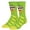 Pringles Sour Cream Fuzzy, variant on Cool Socks Novelty Crew Socks Men's Women's, Pringles Sour Cream Fuzzy, Graphic Print, Large