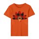 thumbnail image 4 of Camisas de Acción de Gracias Para Mujer Patrón de Impresión Vintage Blusa de Manga Corta Casual Tops Odeerbi ODB204891, 4 of 6