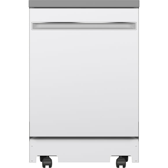GE 24" Portable Dishwasher White - GPT225SGLWW