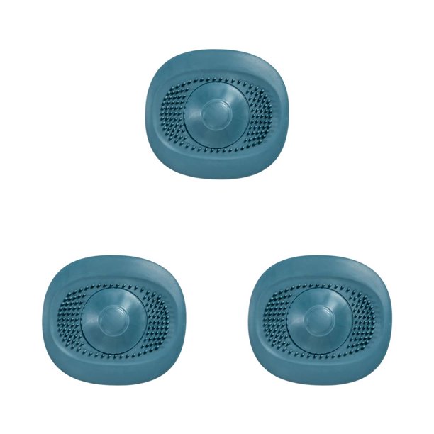 Moyic Filtro de fregadero antiobstrucción colador de desagüe de cocina TPR lavabo de baño Flexible colector de pelo, verde Type1 NO1 Moyic CBP110300