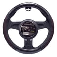 thumbnail image 1 of Funda Cubre Volante Fibra Carbono Universal 38cm Negro Auto negro, 1 of 15