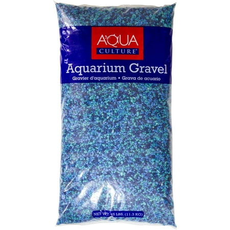Saltwater Aquarium Gravel - Aqua Culture Caribbean Aquarium Gravel, 25-Pound Bag