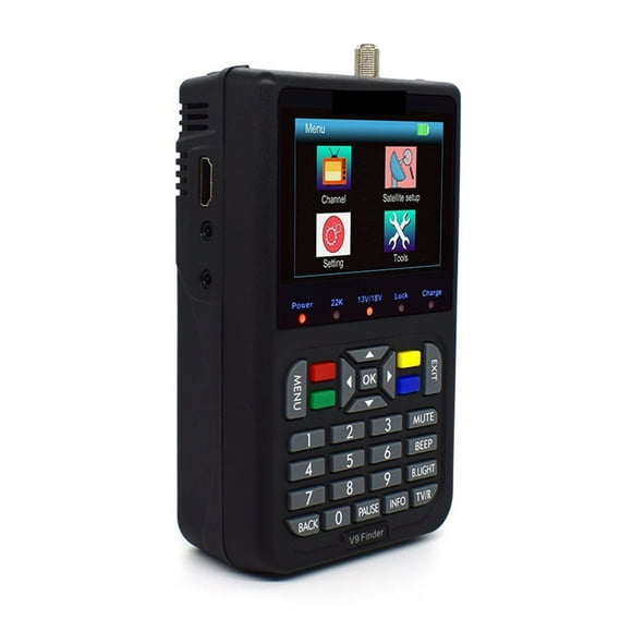 V9 Finder With H.265 Satellite Finder LCD Digital Signal Meter 3.5 Inch ,Easy to Use