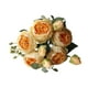 thumbnail image 5 of Ramo de boda artificial, rosas artificiales, flores de , accesorios para fotos, flores artificiales para decoración de bodas, fiestas en el jardín Amarillo, 5 of 8