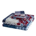 thumbnail image 3 of Mainstays Reversible Multicolor Vintage Americana Patchwork Quilt, King, 3 of 5