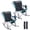 Black, variant on FUNDANGO Oversized Rocking Camping Chair, Foldable High Back Rocking Chair for Adults Outside, Portable Rocking Chair with Pocket, Extra Large Camping Chair for Lawn