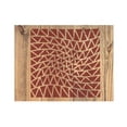 thumbnail image 2 of Triangle Triangles Illusion Waves Pattern Stencil Template Reusable 8.5 x 11 for Painting on Walls, Wood, Etc. By Stencilville, 2 of 2