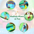 thumbnail image 5 of Topbuy Inflatable Waterslide Bounce House  Kids 6 in 1 Water Slide Jumping Park with Air Blower, 5 of 7