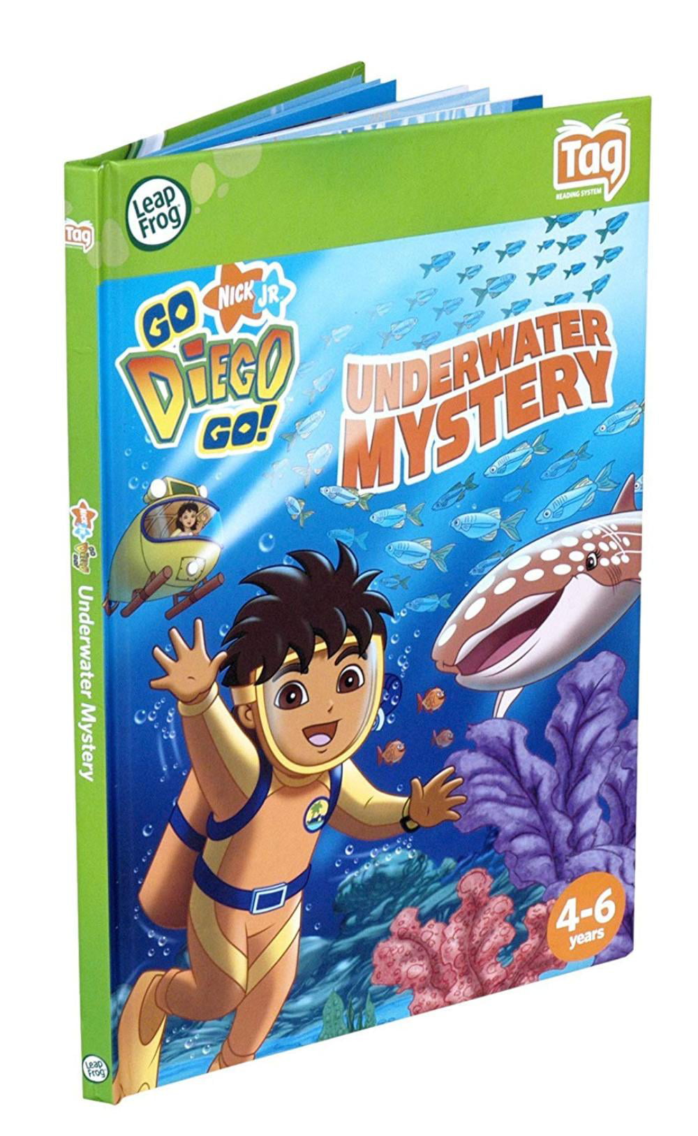 Underwater Mystery LeapFrog Tag Book Go Diego Go 