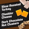 thumbnail image 4 of P3 Portable Protein Snack Pack with Dark Chocolate Almond Nut Clusters, Turkey & Cheddar Cheese, 2 oz Tray, 4 of 16