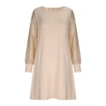 thumbnail image 5 of TaTaai Women's Glitter Long Sleeve A-Line Dress with Sparkly Finish, Flattering Silhouette, and Party Ready Style Gift, 5 of 6