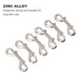 thumbnail image 4 of Clips de metal con gatillo clips de gancho de doble extremo de aleación de zinc fáciles de usar resistentes para tachuelas de caballo para correa de perro, 4 of 8