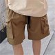 thumbnail image 5 of Vestido de Verano Corto de Moda Delgado Niños Sueltos Niños Pantalones de Trabajo Cortados Pantalones de Verano, 5 of 6