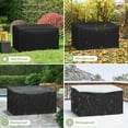 thumbnail image 6 of DONGPAI Patio Deck Box Cover, Outdoor Storage Box Cover Waterproof Anti-UV Bench Protector with Drawstring, 6 of 7