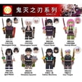 thumbnail image 4 of Anime Demon Slayer Tanjirou Nezuko Zenitsu Inosuke Figura Lego Bloques Minifiguras Juguete De Construcción, 4 of 4