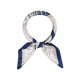 thumbnail image 1 of INSPIRE CHIC Mujeres Saten Cuadrado Bufanda 35" Gran Paisley Bufanda de Seda para el Cabello Envoltura de Sueño Bandanas 90x90cm/35.4x35.4" Azul Marino Blanco, 1 of 6