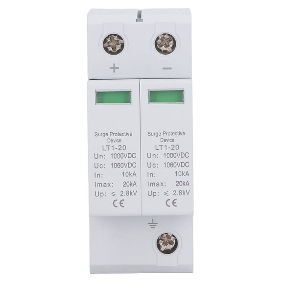 Surge Arrester Device, Fast 1000V DC Surge Protector Protective Device for Electrical Systems for On Load Electrical Equipment