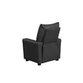 thumbnail image 5 of Perline 23"W Black PU Leather Kids Recliner Chair with Cupholder, 5 of 5