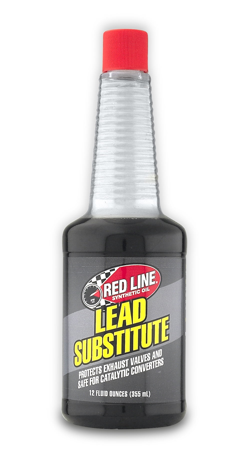 Red Line Oil 60202 Fuel Additive For Gasoline; Lead Substitute; Single; 12 Ounce Bottle; Treats