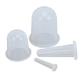 thumbnail image 4 of Ventosas para celulitis, juego de 4 ventosas de silicona Juego de ventosas de silicona al vacío Ventosas faciales Construcción robusta, 4 of 14