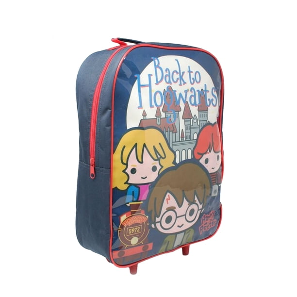 Harry Potter - Maleta de Ruedas Back To Hogwarts (Marino, Rojo)