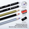 thumbnail image 4 of Set de dibujo Art Supply Kird Barken, 70 unidades, con tutorial, 4 of 7