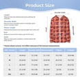 thumbnail image 5 of Cauagu Cartoon Meat Print Sun Protection Jacket for Teen,Full-Zipper Long Sleeve Sun Shirts with Pockets UV Hoodie Shirts Outdoor Athletic Jacket-XX-Large, 5 of 7