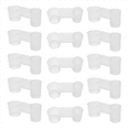 thumbnail image 3 of 15 Pcs Plastic Soda Water Bottle Bird Drinker Feeder Cup Chicken Pigeons Trough Animal Feeding Accessories, 3 of 9