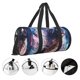 thumbnail image 3 of Balery Urban Style Colorful Dragon Bolsa de Gimnasio para Mujeres y Hombres, Bolsa de Viaje Impermeable, Bolsa de Fin de Semana con Compartimento para Zapatos y Bolsillo Húmedo, 3 of 6