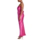 thumbnail image 5 of VISgogo Vestido sin mangas sin espalda para mujer, de una sola pieza elegante sin tirantes de color sólido, vestido de banquete de boda para cóctel VISgogo moda, 5 of 9