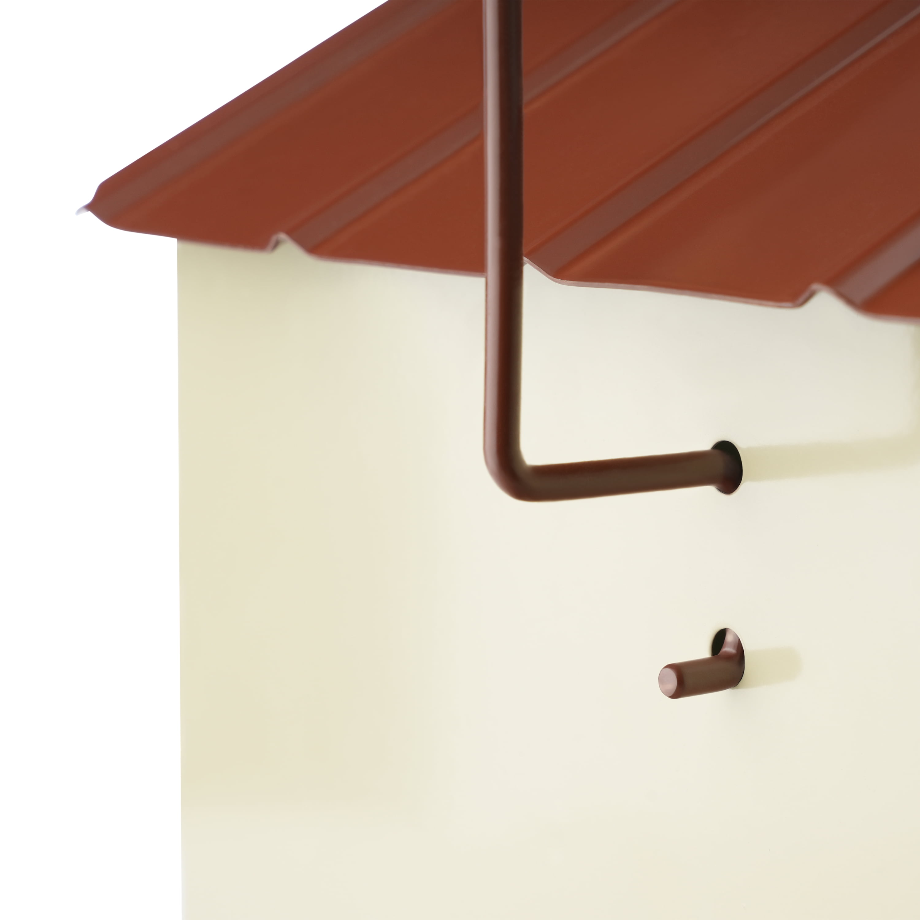 Perky Pet 8lb Squirrel-Be-Gone II Feeder Home with Chimney, Brown, Wild Bird