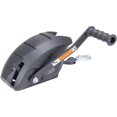 thumbnail image 1 of Dutton Lainson Corp Trailer Boat Winch 17027 Heavy Duty; Hand Operated; 1500 Pound Line Pull Capacity; 9-1/2 Inch Handle Length; Powder Coated Textured Charcoal Gray; Reversible Ratchet, 1 of 6