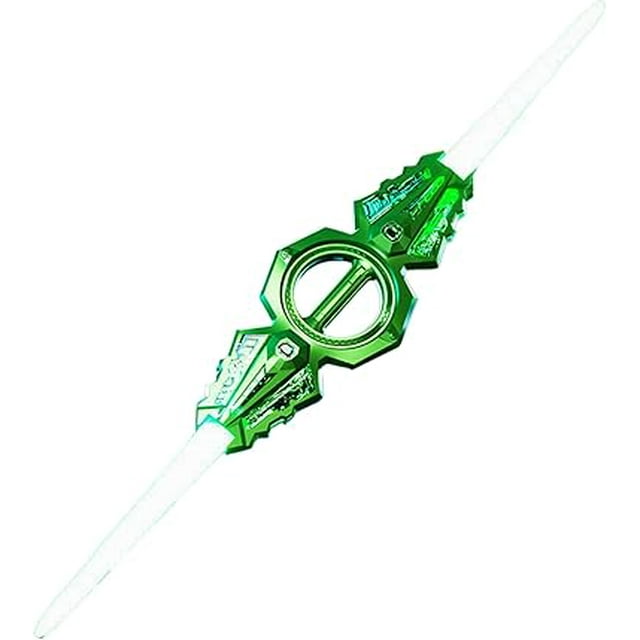 Rechargeable LED Saber – Extendable Sound Activated Toy, Color Changing Glow Stick, Fantasy Cosplay Swordd | Boys and Girls(Light Years Green)
