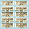 thumbnail image 2 of 10 Switch Plate Tags LANTERN Name Signs Labels Lacquered Brass Traditional Engraved Wall Light Switch Cover Labels | Renovators Supply, 2 of 2