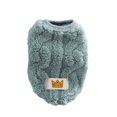 thumbnail image 1 of Fleece Pullover Pet Clothes Cute Wavy Double-sided Puppy Kitten Coats Sweater for Small Medium Dogs Cats Warm Winter Outfit ShopWise Round, 1 of 12