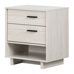 South Shore Gravity 2 Drawer Nightstand Multiple Finishes Walmart Com Walmart Com