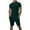 Yellow, variant on AJZIOJIRO Men's Summer Casual T-Shirts Shorts Set Short Sleeve Cotton Shirt Tops Pants Set M-3XL